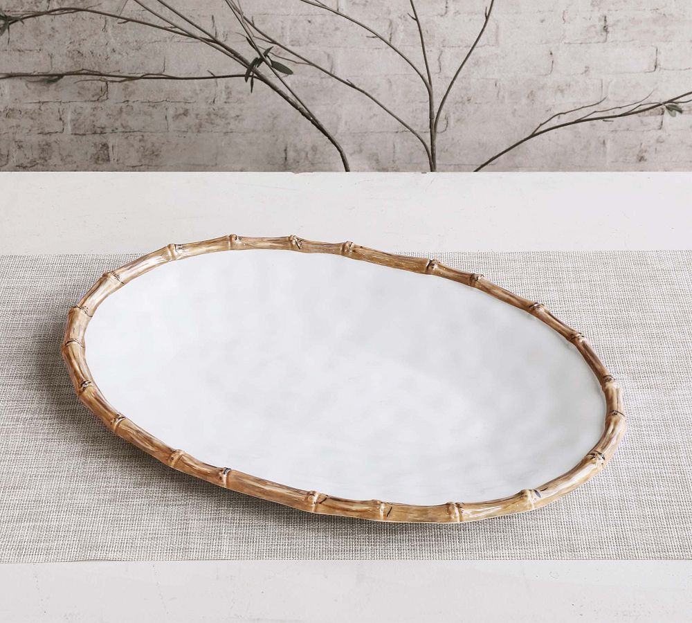 Platter Bamboo Royal Wrens