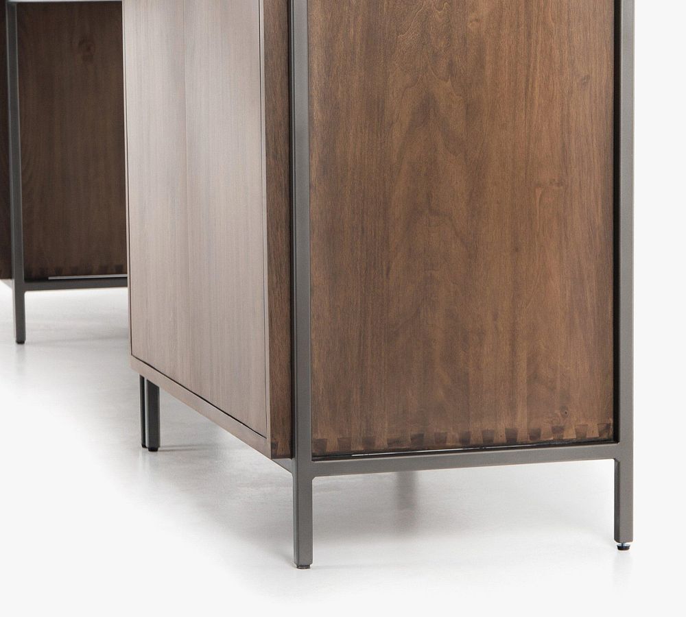 Graham Wall Desk with Bookcase Towers Pottery Barn