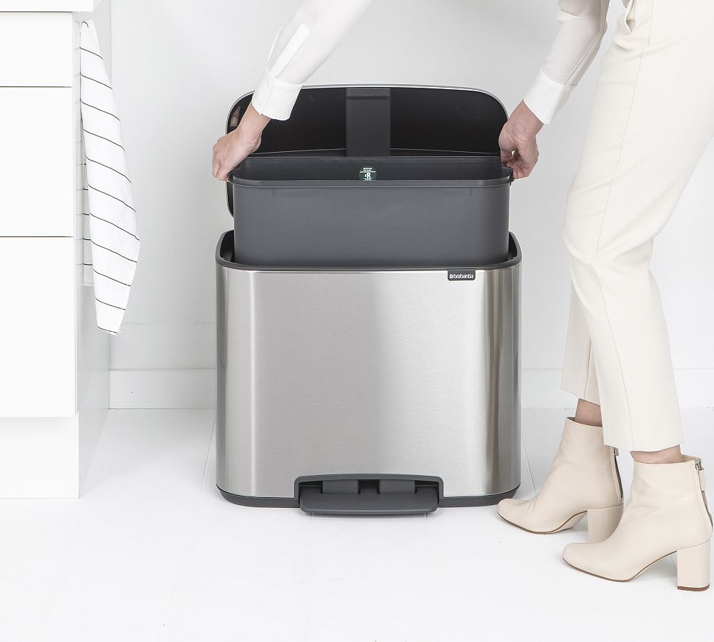 Brabantia Bo Step Trash Can Pottery Barn