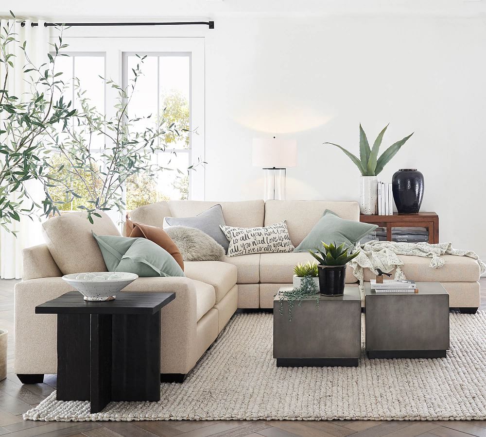 Byron Square Bunching Table Pottery Barn