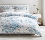 Kinsley Floral Organic Cotton Duvet Cover | Pottery Barn
