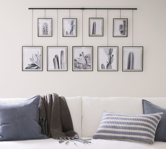 Hanging Gallery Frames - Set Of 9 | Pottery Barn