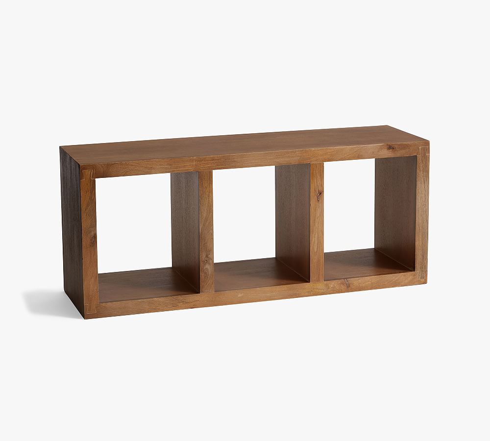 Reed Cubby Bench Pottery Barn