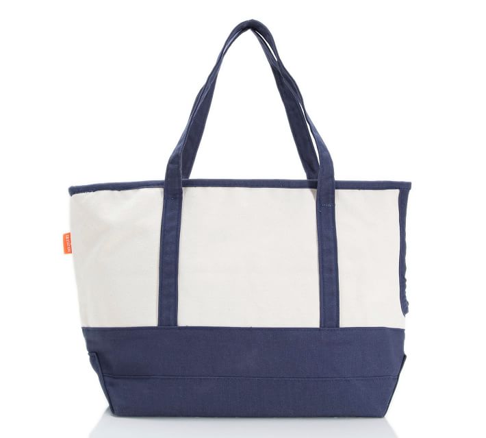 Woodbine Canvas Zip Tote Bag Custom