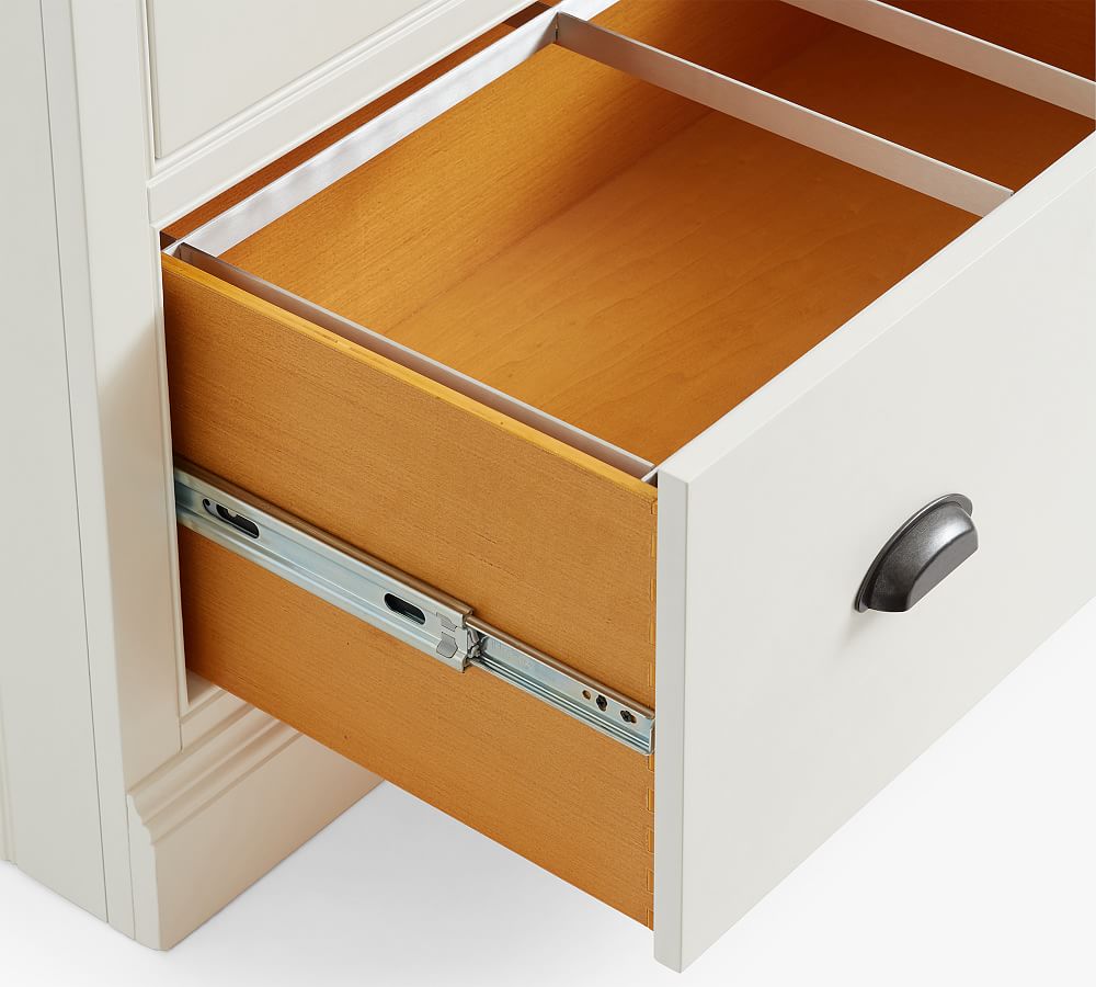 Aubrey Double Lateral File Bookcase Pottery Barn