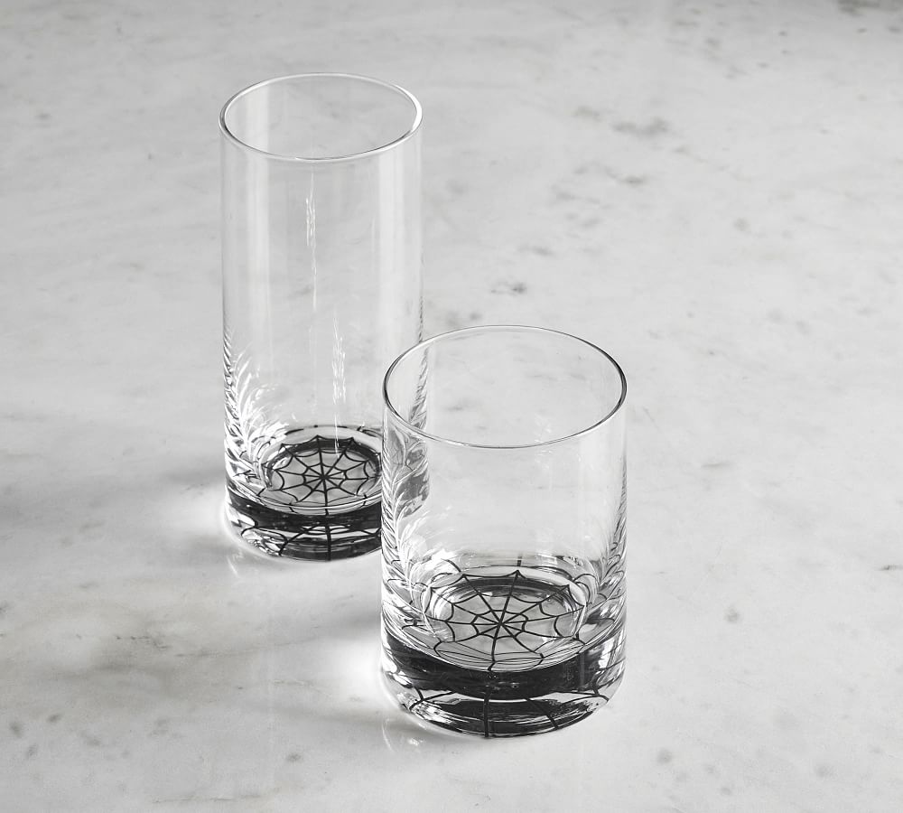 Tall Cocktail Glasses Set of 4 - Handcrafted Cocktail Glass Set