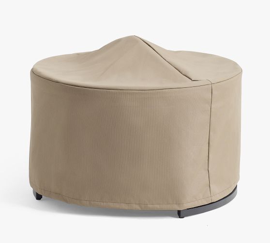 Malibu CustomFit Outdoor Covers Round Nesting Table Pottery Barn