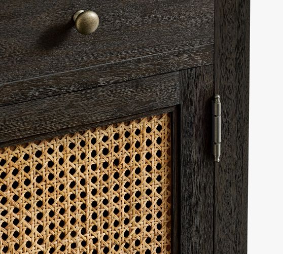 Sausalito Cane Nightstand Pottery Barn