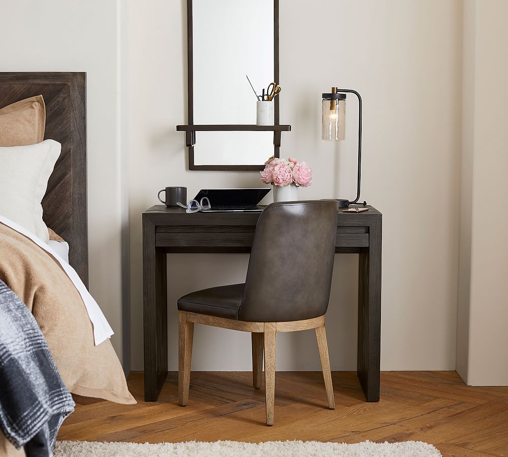 Felton Arch Wall Mirror With Shelf Pottery Barn