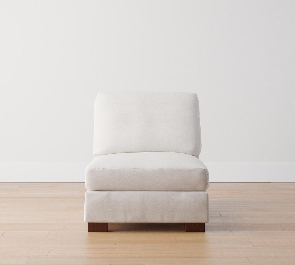 Build Your Own Turner Square Arm Upholstered Sectional Pottery Barn