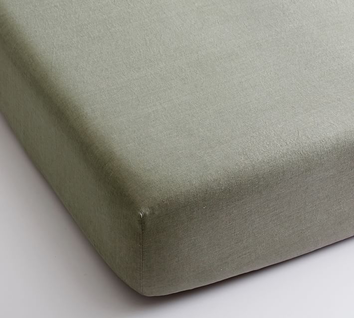 Belgian Flax Linen Fitted Sheet