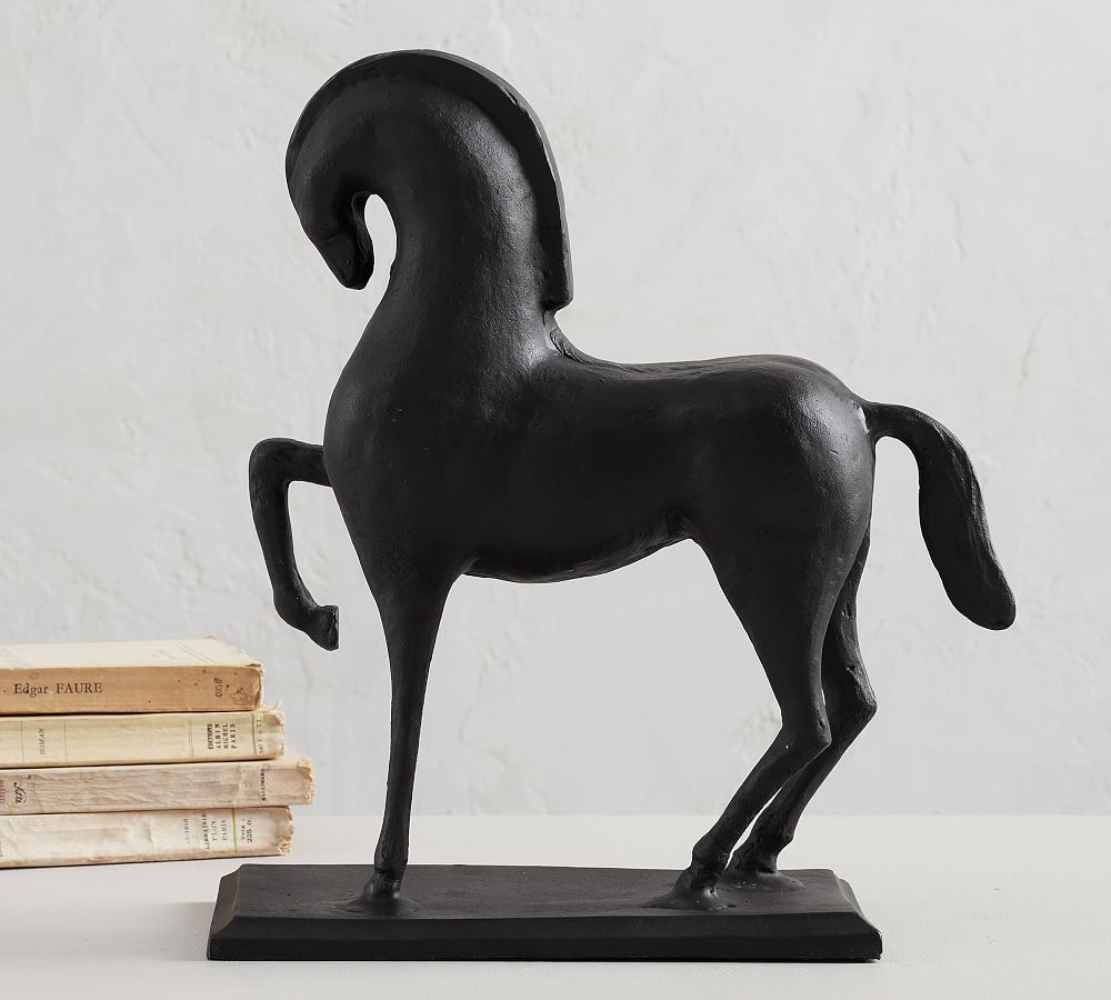 Prancing Horse Decorative Object Pottery Barn