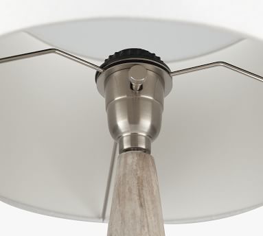 Cowan Ceramic & Wood Table Lamp | Pottery Barn