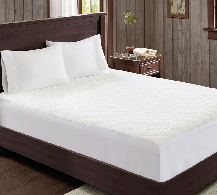Sherpa Heated Mattress Pad | Pottery Barn