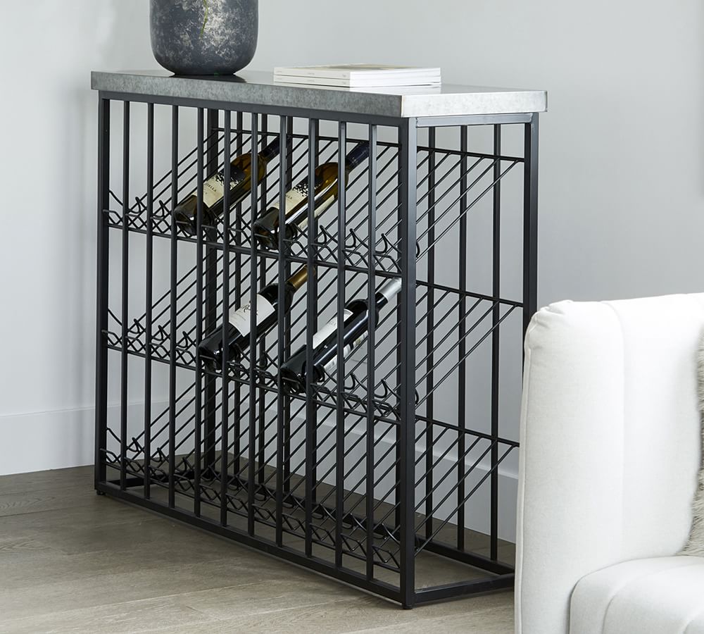 Bond Metal Wine Rack Pottery Barn