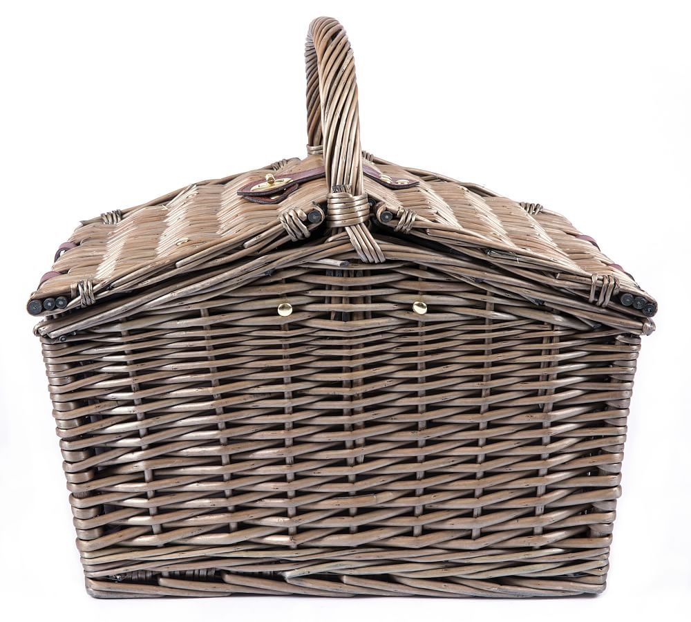 York Picnic Basket Set for 2 Pottery Barn