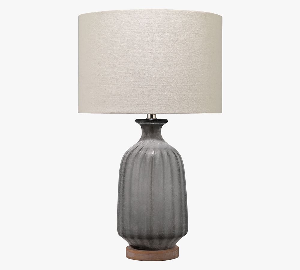 Corvair Textured Glass Table Lamp Pottery Barn