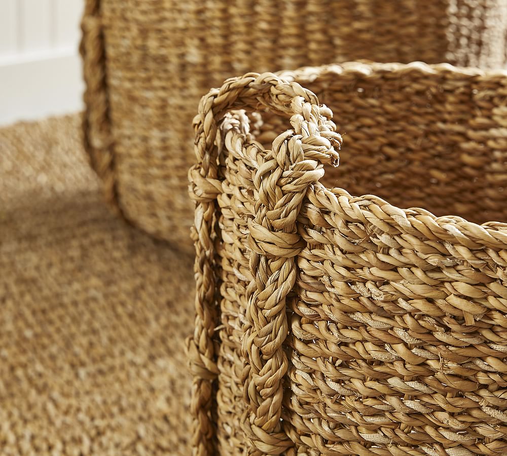 Andria Handwoven Seagrass Baskets Set of 3 Pottery Barn