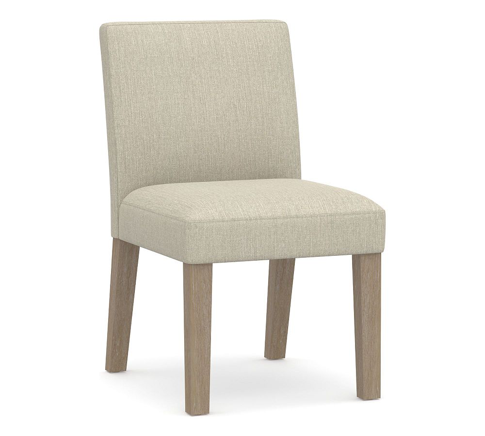 OPEN BOX Classic Upholstered Dining Side Chair, Seadrift Legs