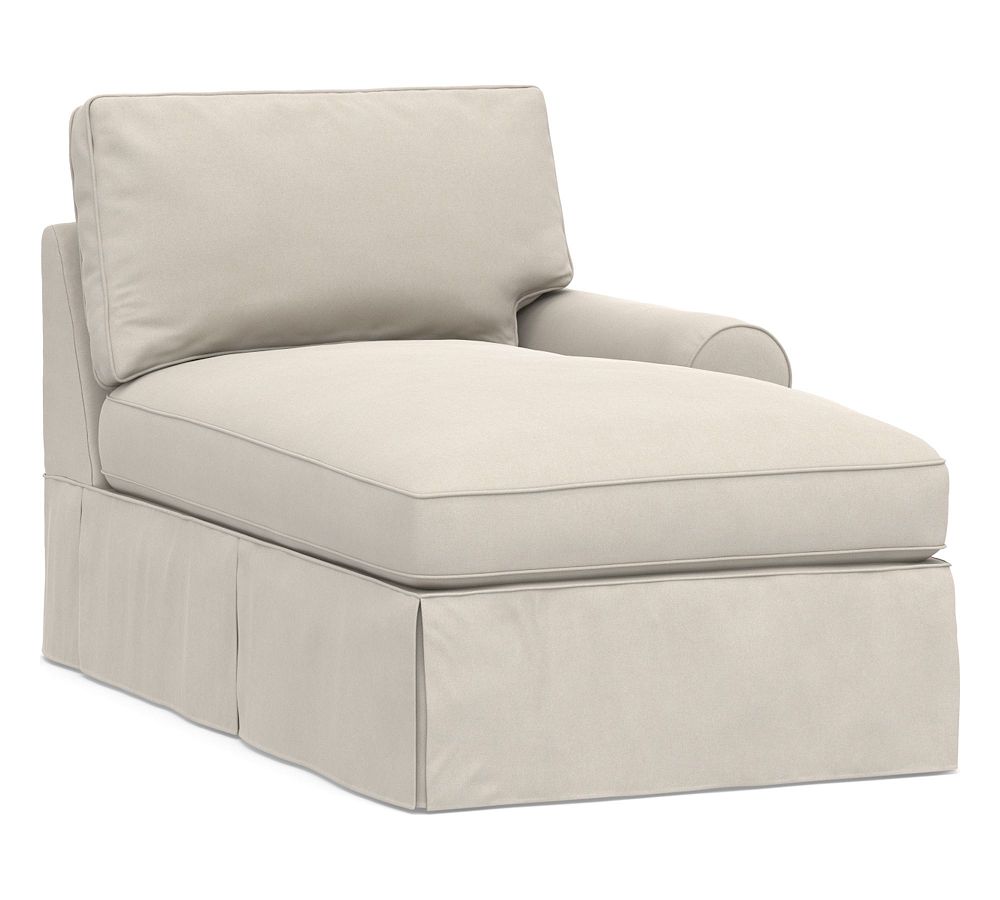 Box Cushion Recliner Slipcover Rebrilliant Size: 103 H x 34 W x 23 D, Fabric: Gray Velvet