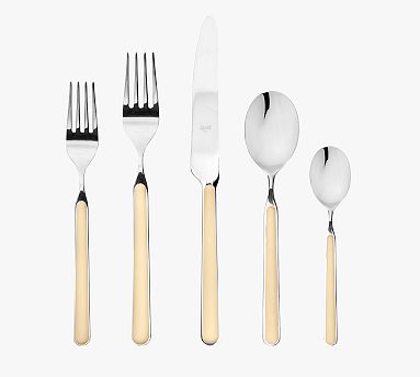 Fantasia Italian Color Handled Flatware Sets | Pottery Barn