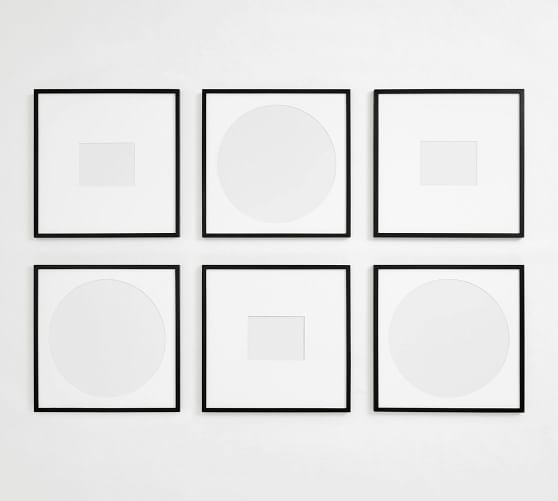 Wood Gallery Frames, 25x25 Pottery Barn