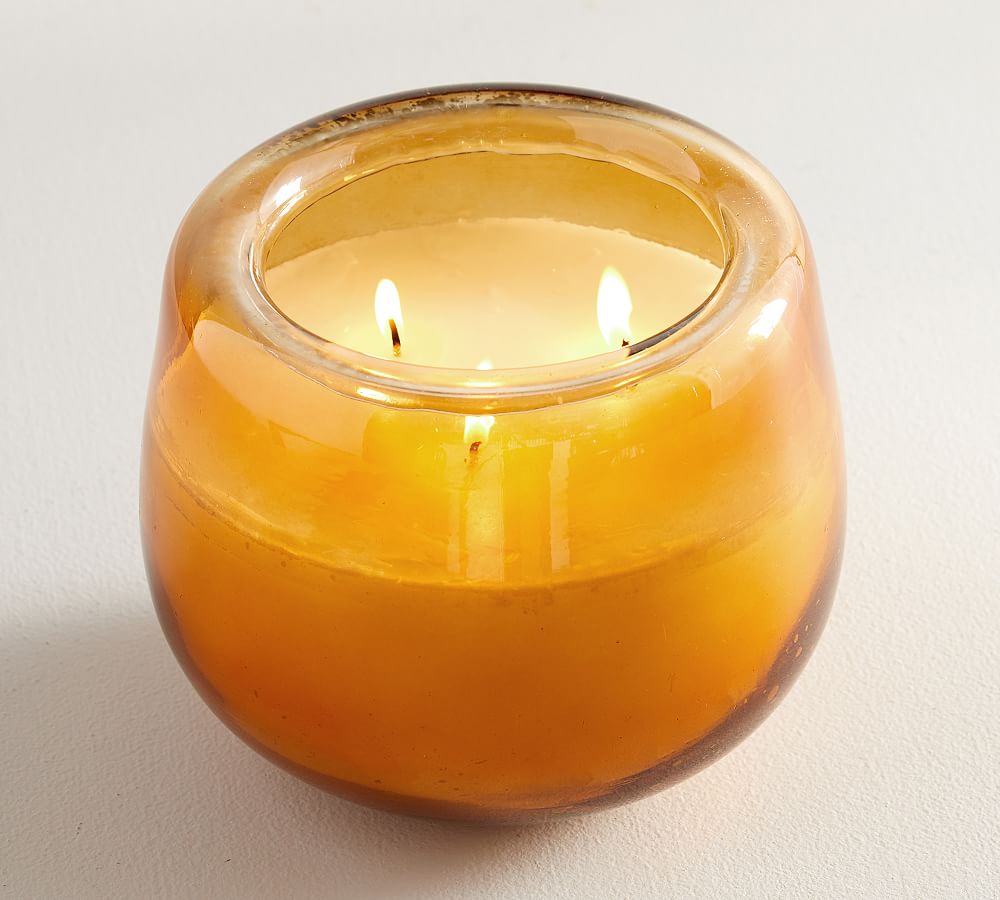 Organic Edge Scented Candle Water Lily & Vetiver Pottery Barn