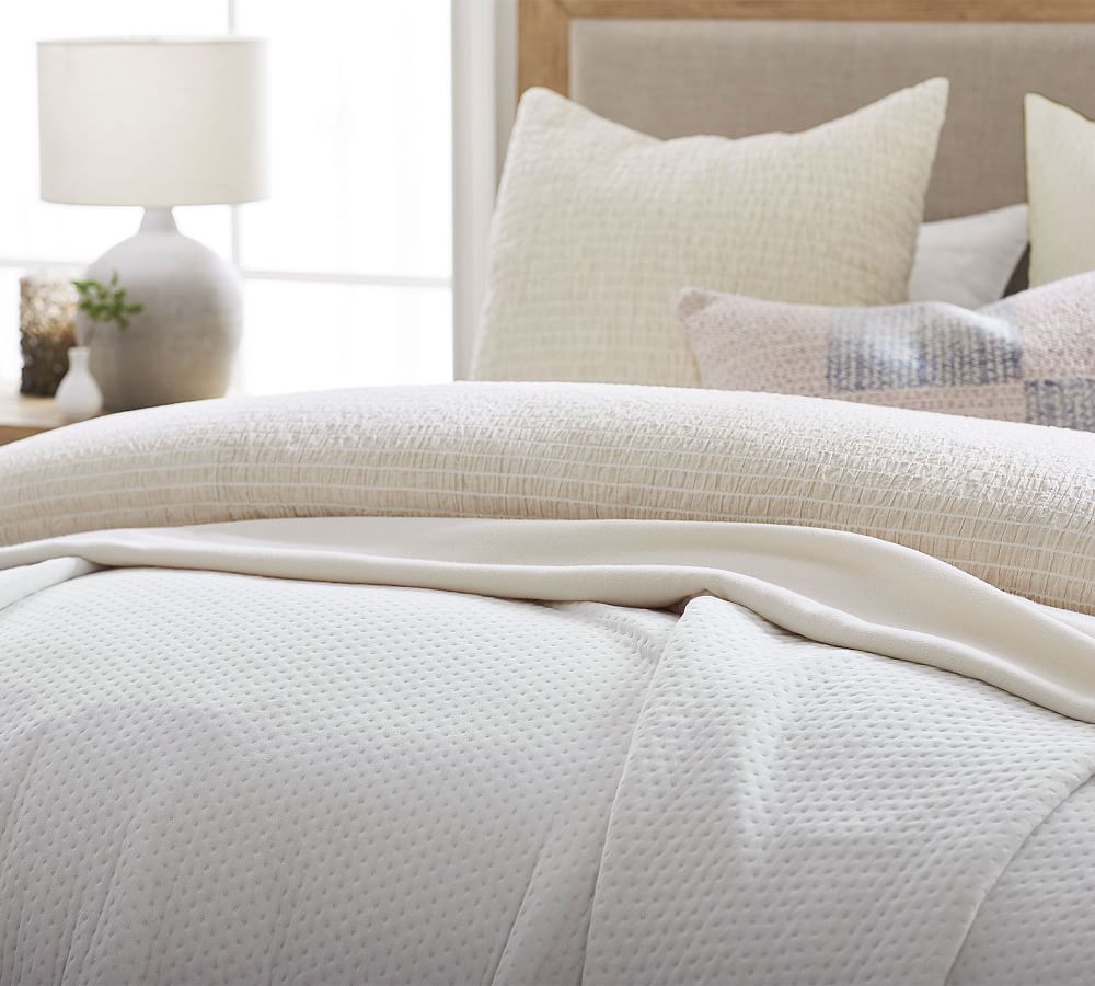 Reversible Knit Blanket Pottery Barn