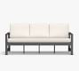 Indio Metal Outdoor Sofa | Pottery Barn