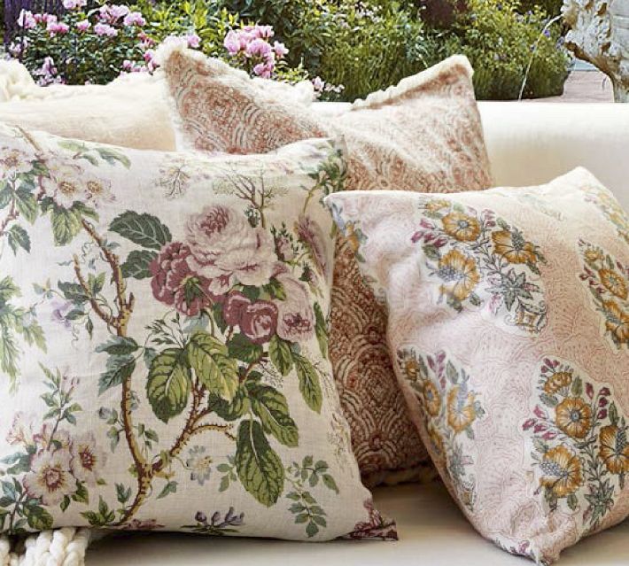 Floral discount throw pillow