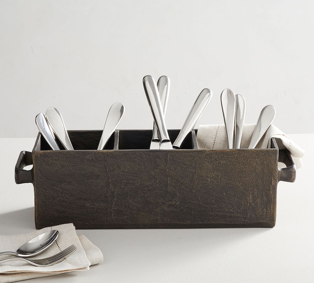 Metal Flatware Caddy Pottery Barn