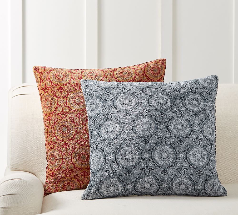 Pottery barn Reversible lumbar pillow covers set Home decor