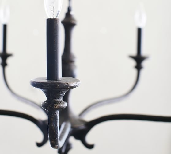Lockhart Forged Iron Chandelier