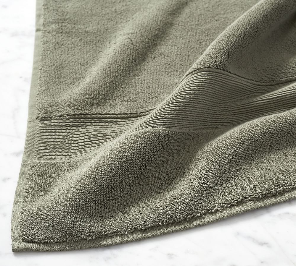 PB Classic Organic Towel Juniper Pottery Barn