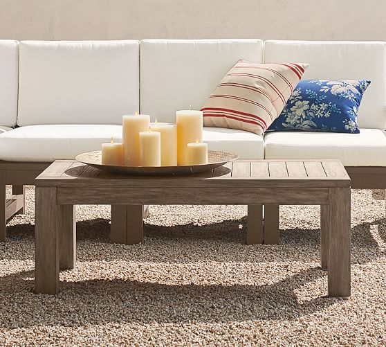 Indio Collection x Polywood 6Piece Sectional + Coffee Table and Side