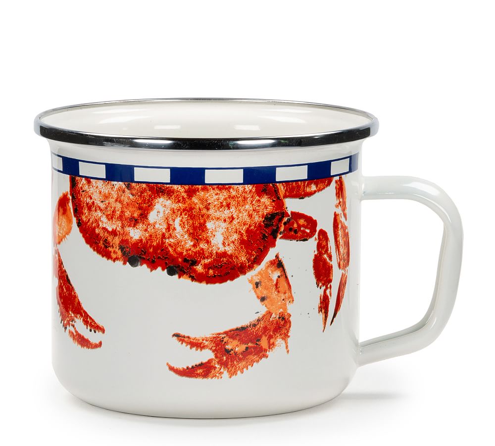 Golden Rabbit Crab House Enamel Collection | Pottery Barn