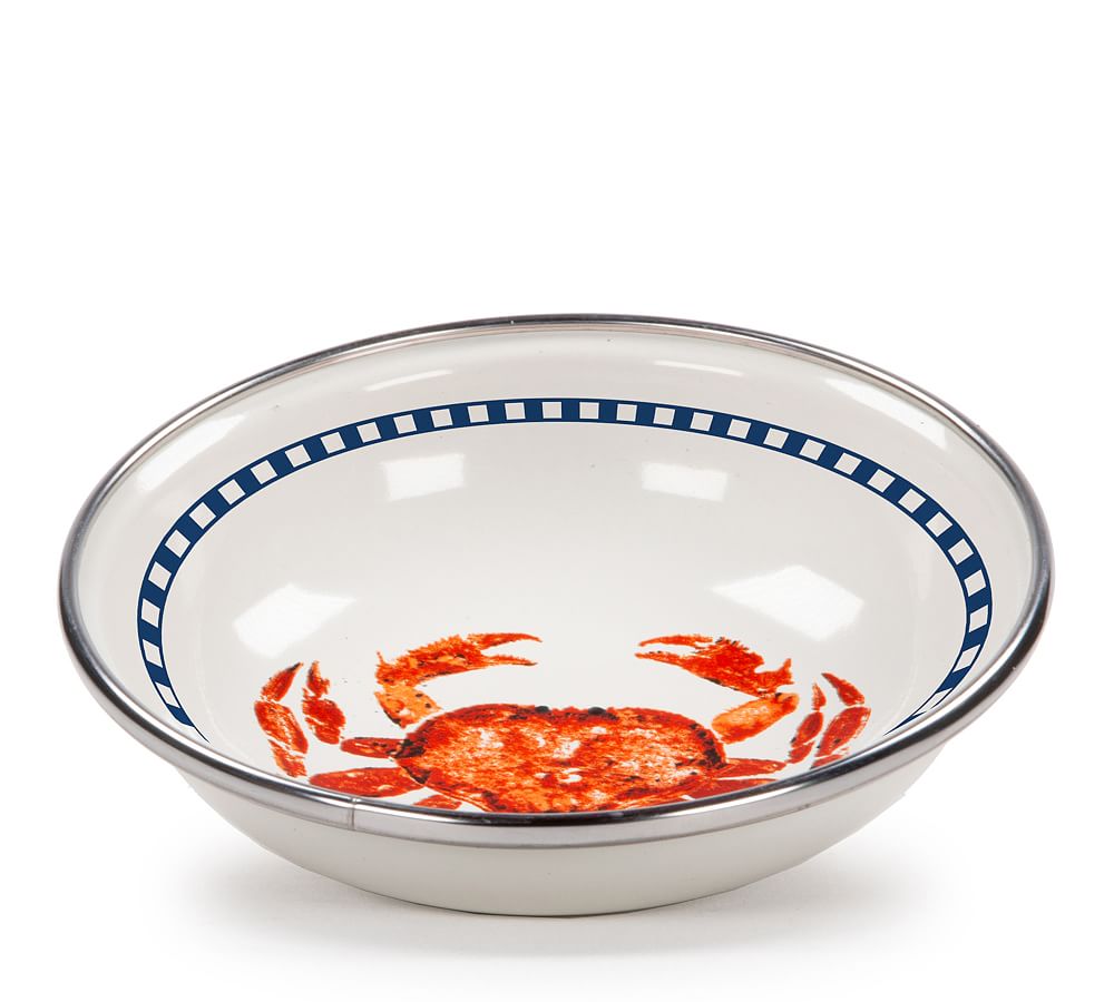 Golden Rabbit Crab House Enamel Collection | Pottery Barn