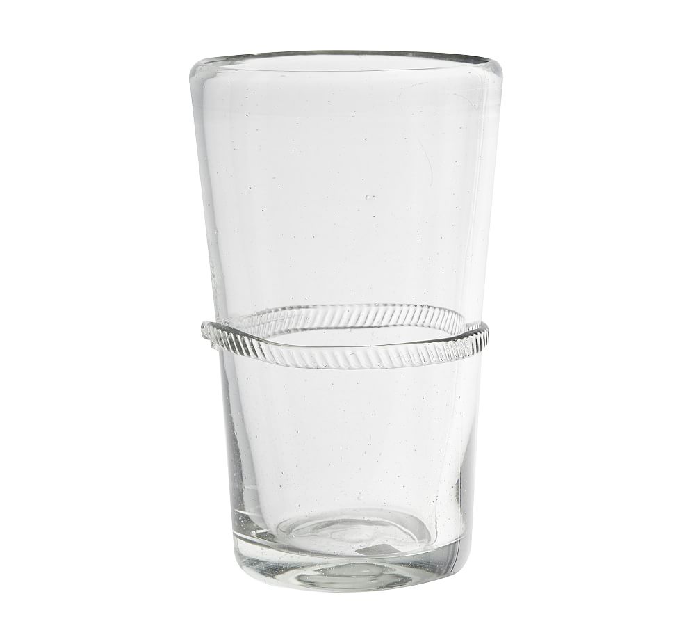 Twist Recycled Glass Drinking Glasses - Set of 4