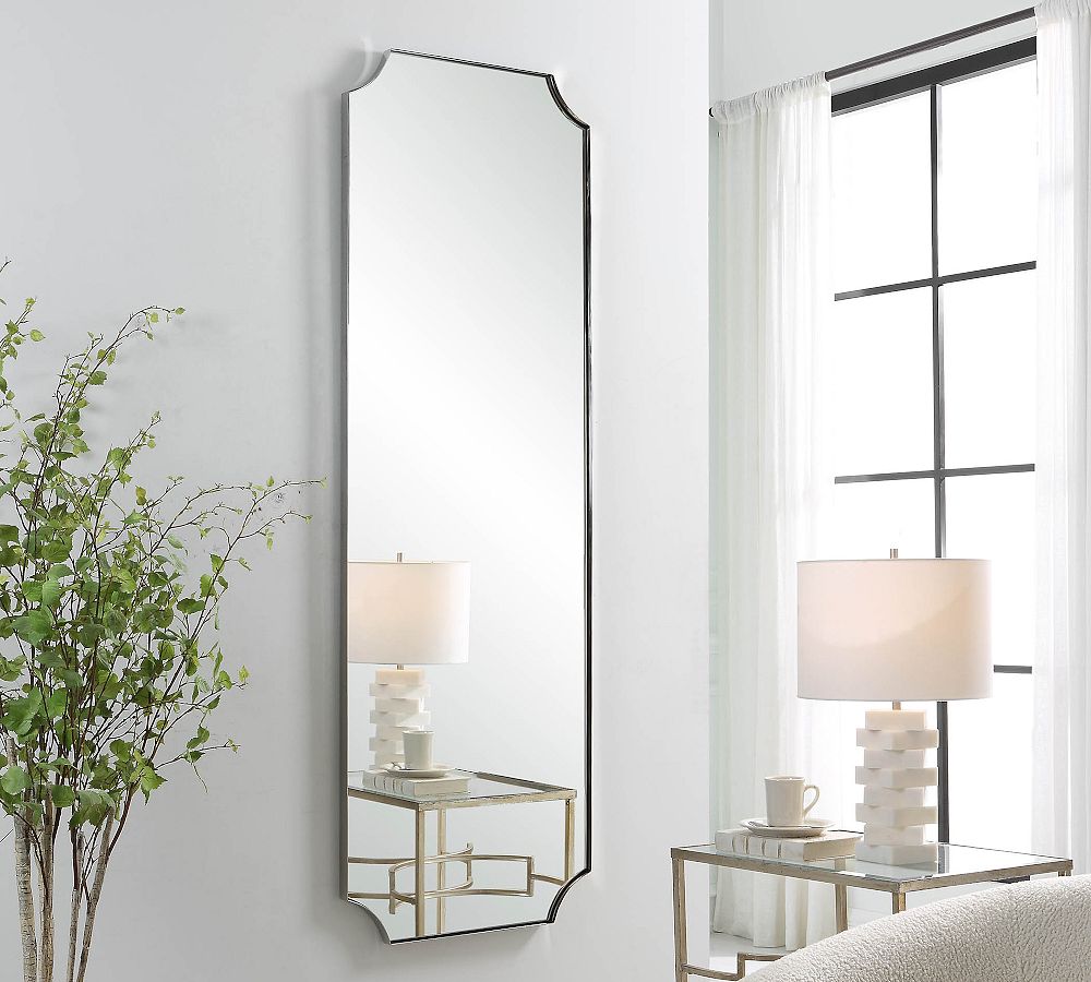 Louise Tall Rectangular Mirror Pottery Barn