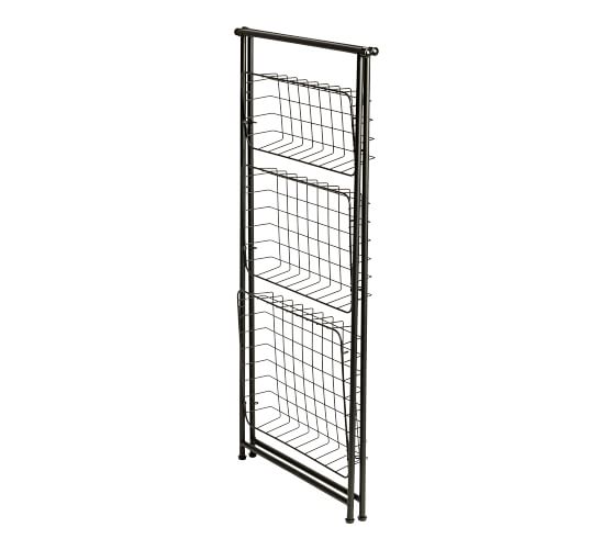 3Tier AFrame Wire Basket Shelf Pottery Barn