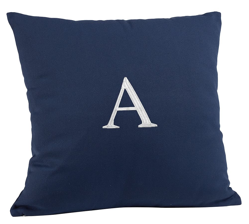 Personalized Outdoor Throw Pillow Pottery Barn
