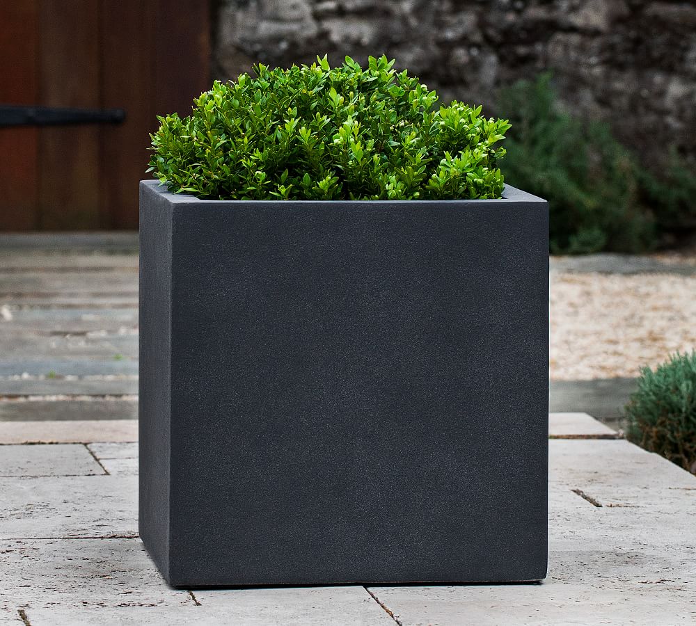 Mission Square Handmade Outdoor Planters