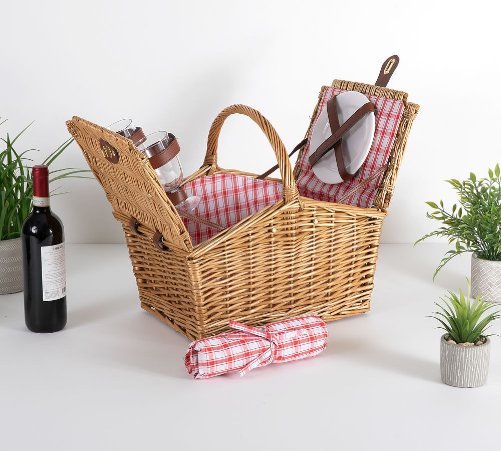 Cape May Picnic Basket - Set For 2 | Pottery Barn
