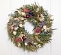 Dried Eucalyptus Wildflower Wreath | Pottery Barn