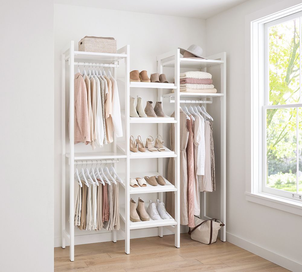 Closet Shoe Shelves Design Ideas