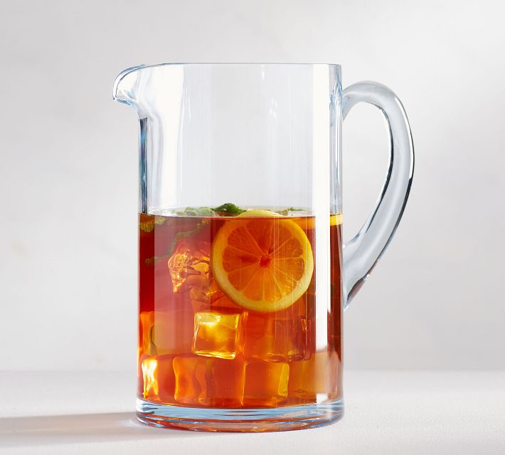 Clear Hammered Acrylic Pitcher –