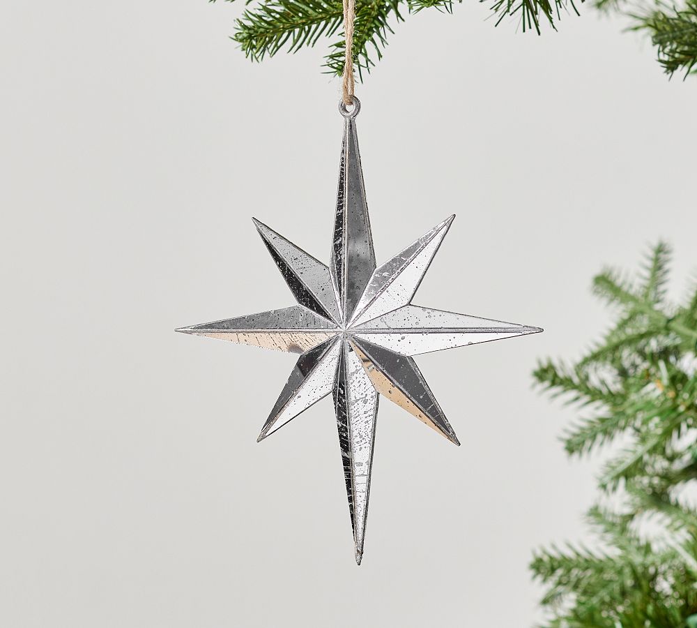 Eight Point Star Ornament | Pottery Barn