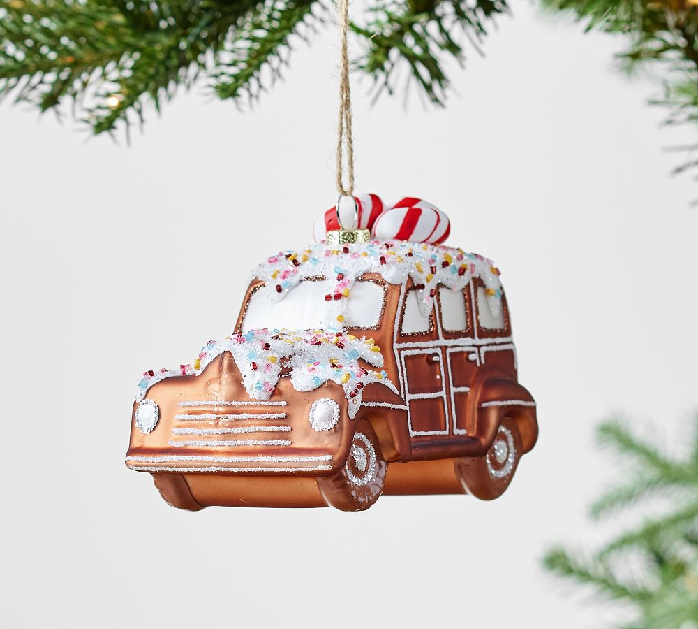 Gingerbread Car Ornament