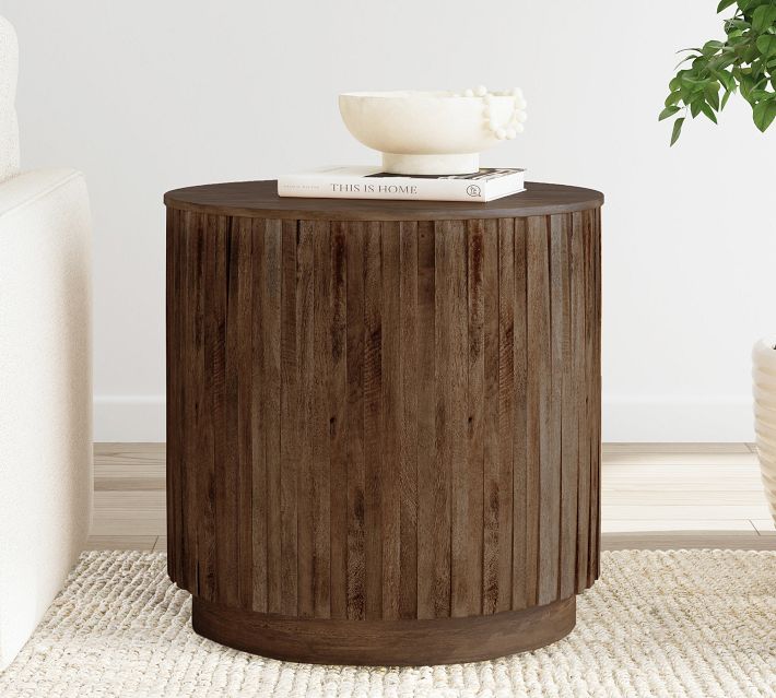 Coloma Round Storage Coffee Table