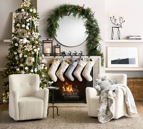 Faux Fur Alpaca Stocking | Pottery Barn